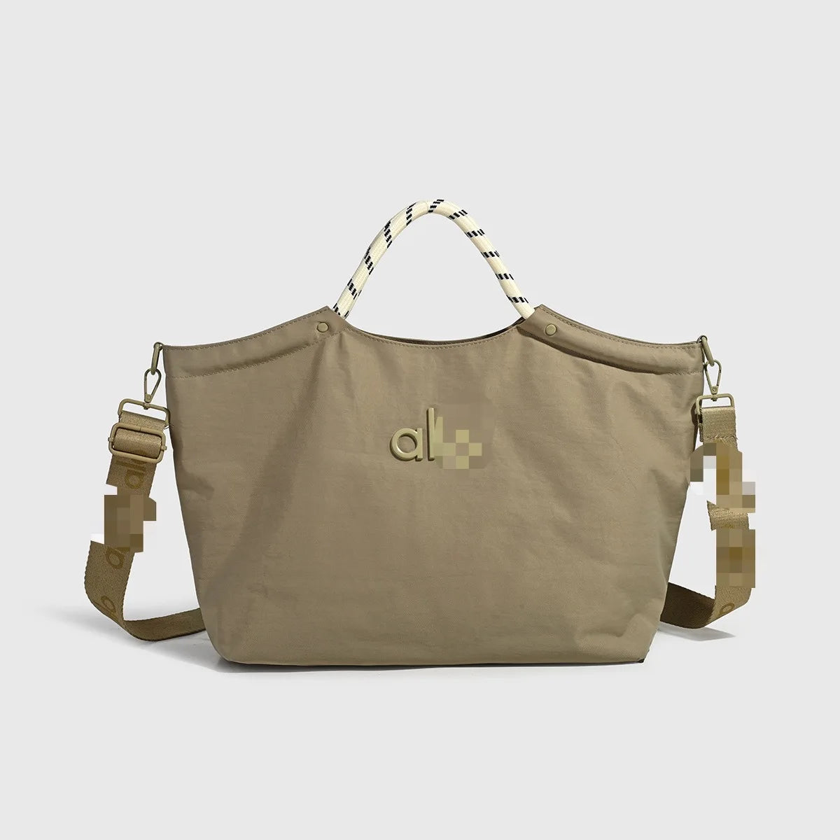 2026 Fashion Simple Letter Canvas Bag, Commuter Handbag, Large Capacity Handbag, Women's Bag