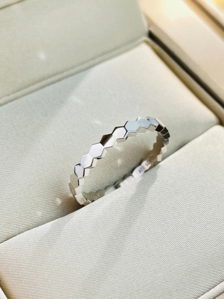 Ice Flower Zircon Ring