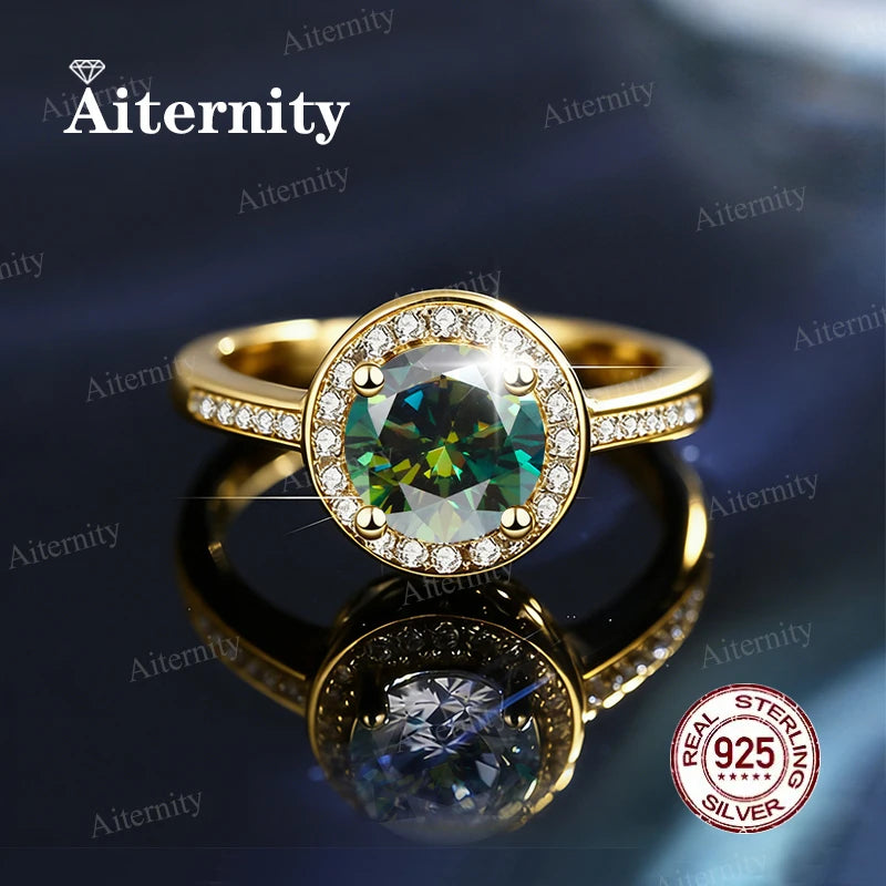 D VVS1 Moissanite Ring