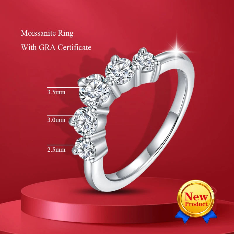 Luxury Moissanite Band ⭐
