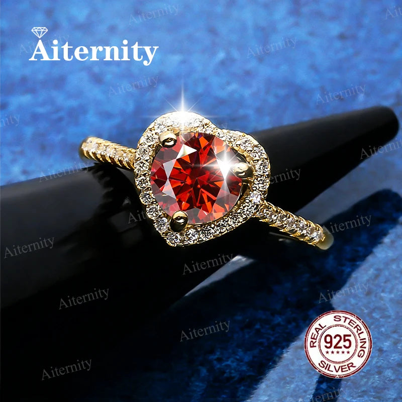 D VVS1 Moissanite Ring