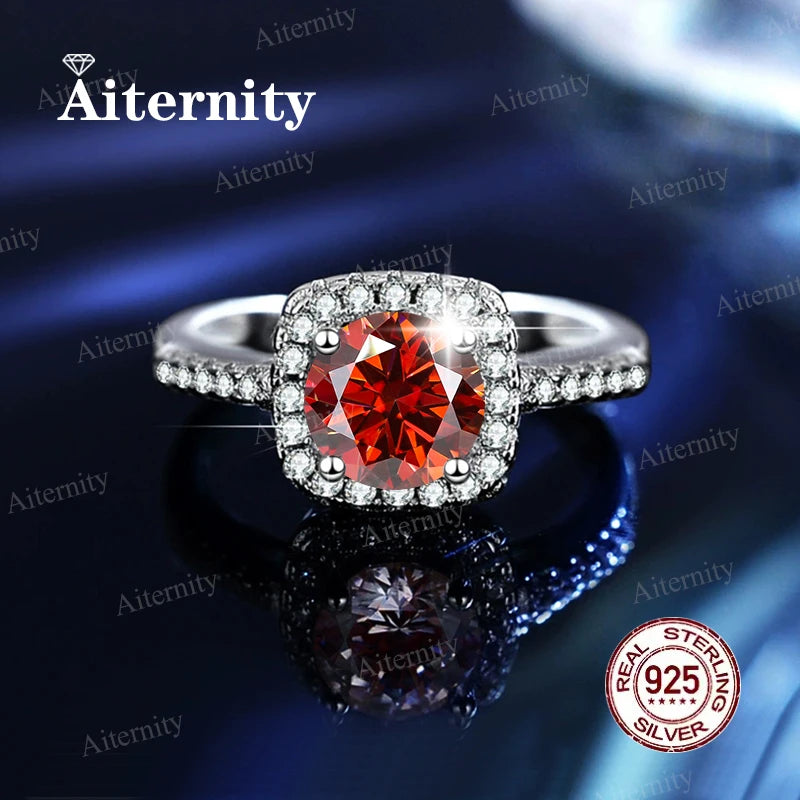 D VVS1 Moissanite Ring