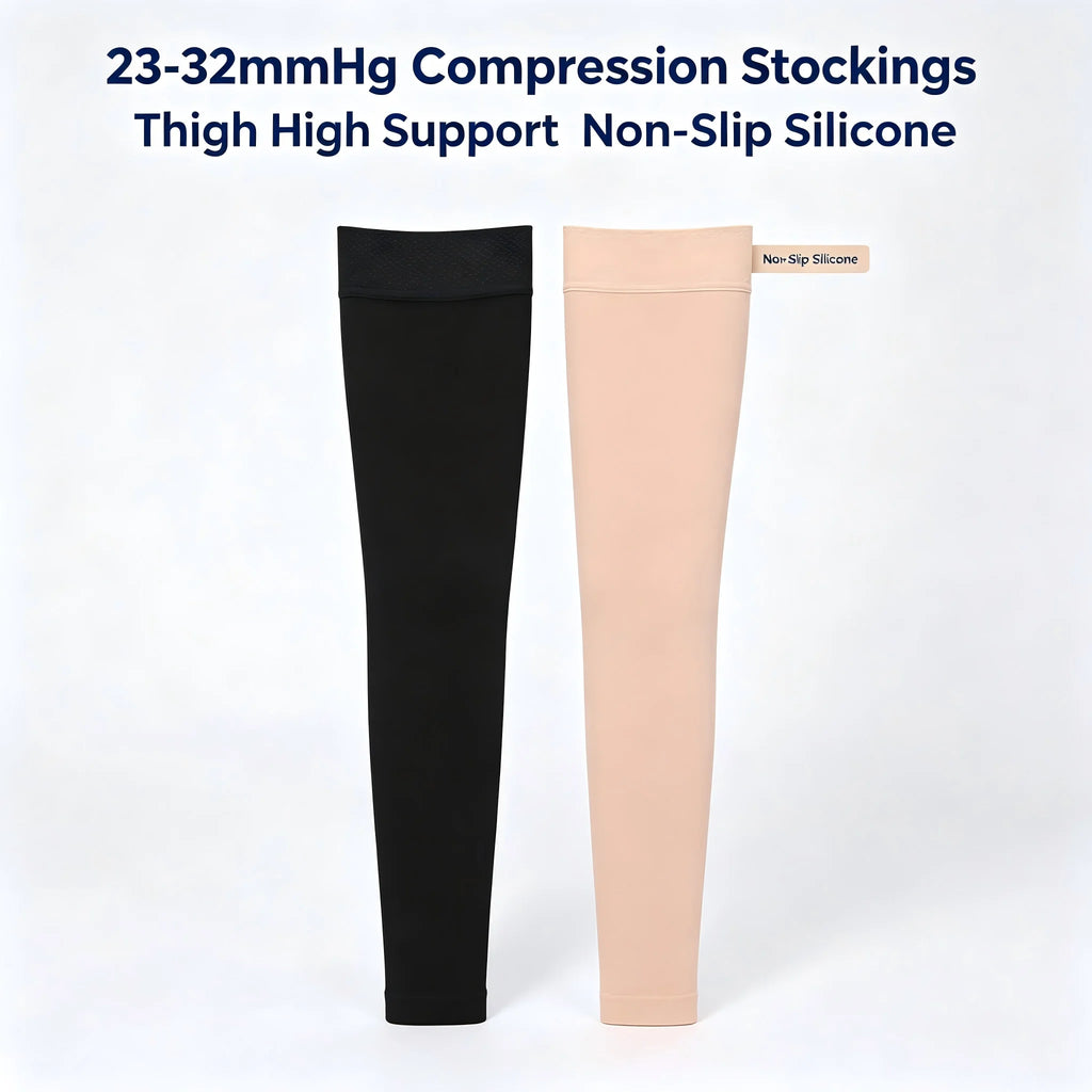 Unisex Footless Compression Socks