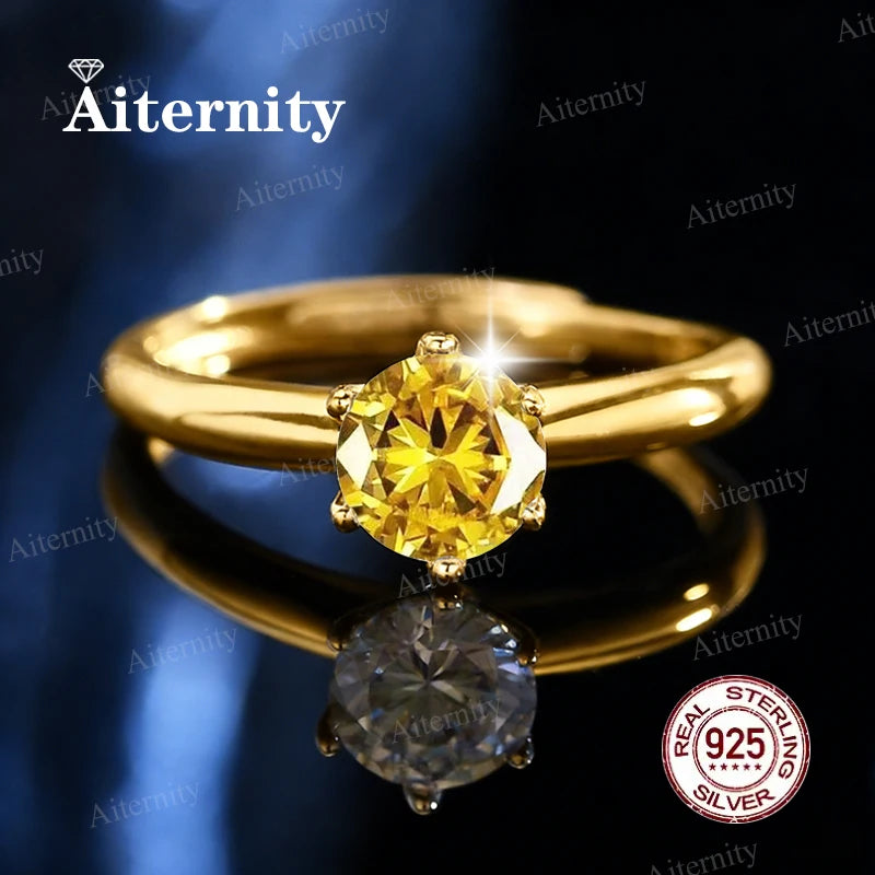 D VVS1 Moissanite Ring