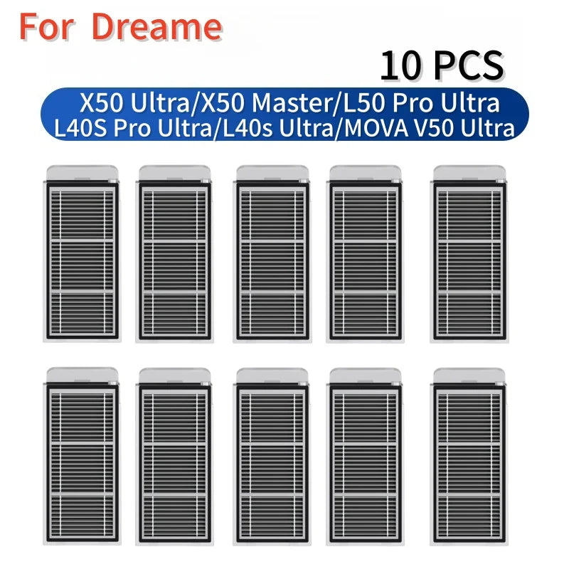 For Dreame X50 Ultra/X50 Master/L50 Pro Ultra/L40S Pro Ultra/L40s Ultra/ V50 Ultra Accessories Brush Filter Mop Cloth Dust Bag
