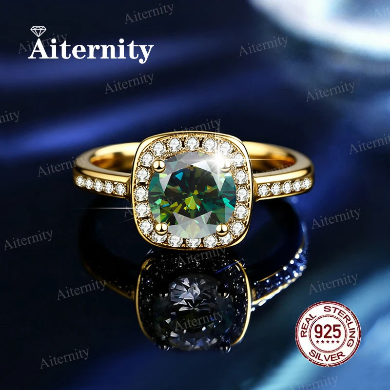D VVS1 Moissanite Ring