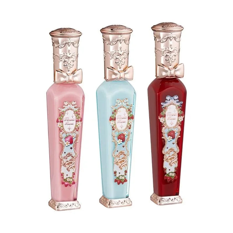 Flowerknows Strawberry Rococo Lip Cream Cloud Liquid Lip Stick Lip Glaze Matte Velvet Korean Makeup Long Lasting Lipgloss