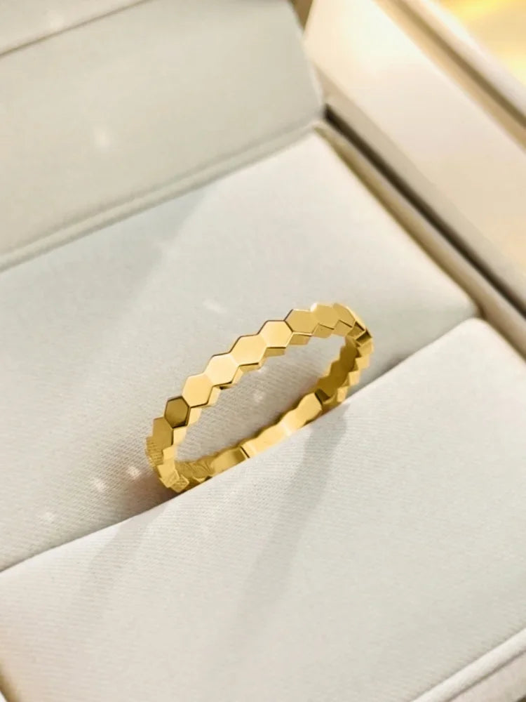 Ice Flower Zircon Ring
