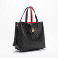 CH Fashion Brand Women's Handbag Large Capacity Casual Diagonal letter Silver Fox Is PU Leather Shoulder Bag