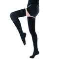 Legbeauty 15-20 mmHg Over Knee Closed Toe Varicose Veins Sock Men Women Medical Thigh High Compression Stocking Class 1 Pressure