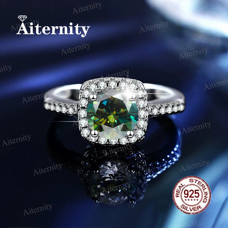 D VVS1 Moissanite Ring