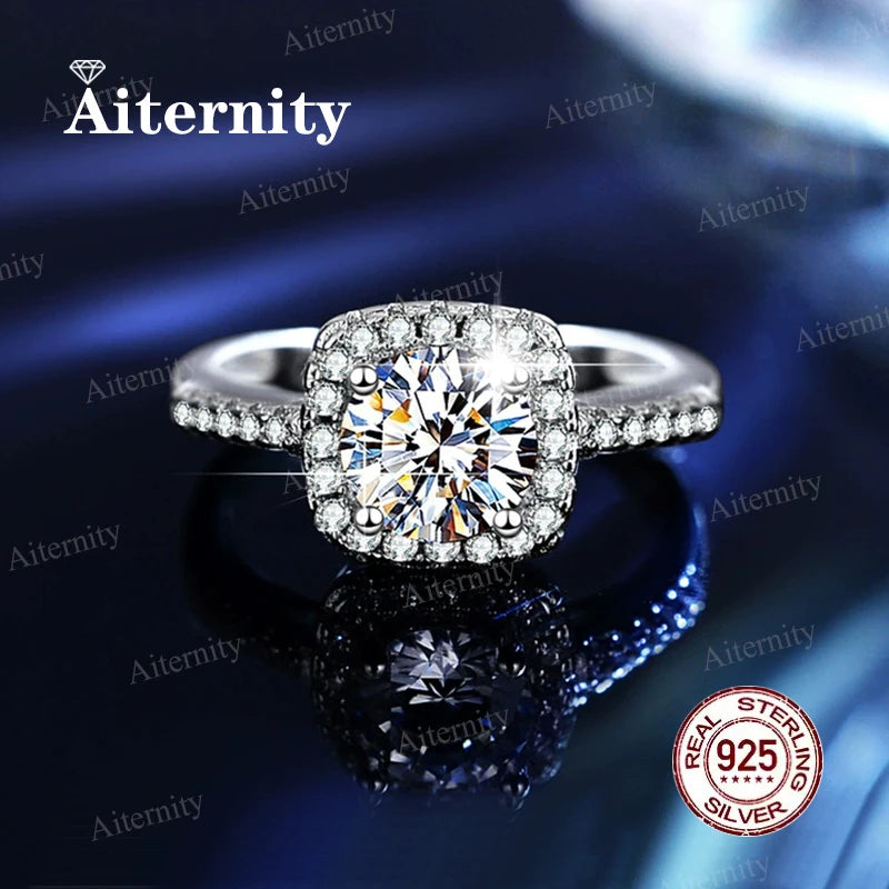 D VVS1 Moissanite Ring
