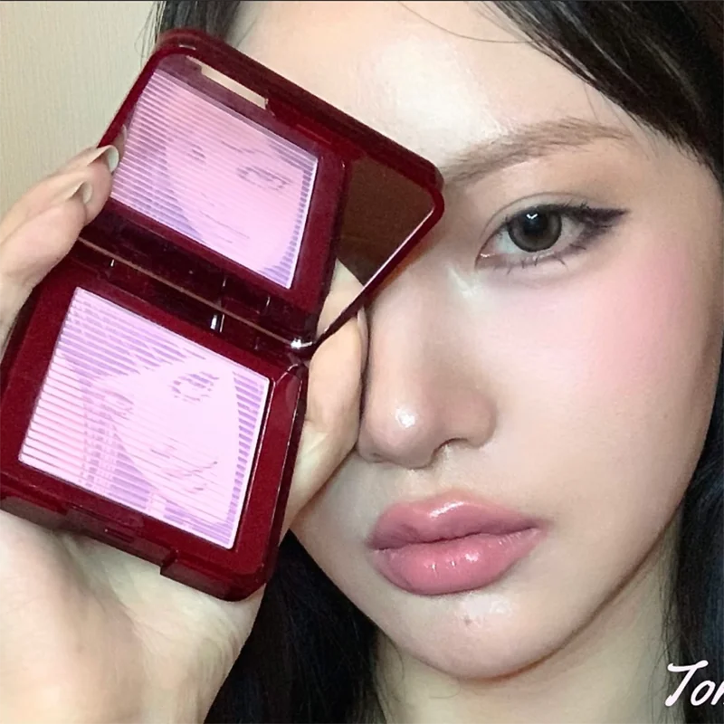 Little Ondine Blush Floating Shadow Powder Contour Brightens Nature Long-Lasting Blusher Makeup Palette De Blushes Palette
