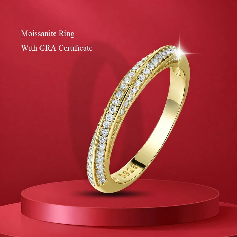 Luxury Moissanite Band ⭐