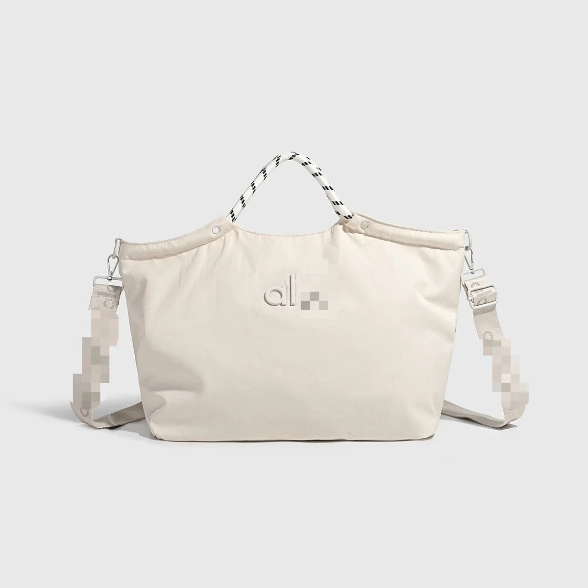 2026 Fashion Simple Letter Canvas Bag, Commuter Handbag, Large Capacity Handbag, Women's Bag