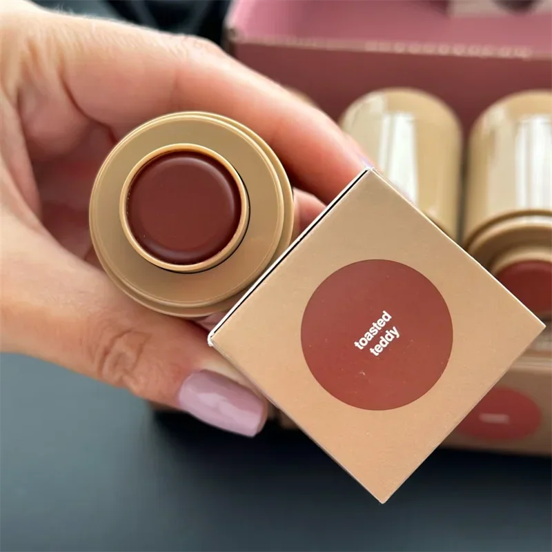 Espresso Skin Balm Jelly Bean Lip Gloss Toasted Teddy Pocket Blush Stick Non-fading Waterproof Blusher Moisturizing Lipstick INS