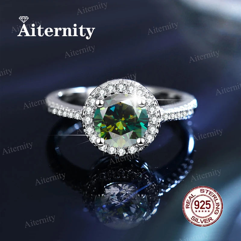 D VVS1 Moissanite Ring