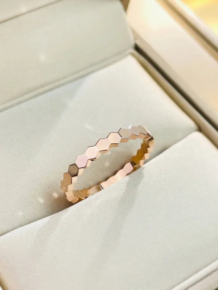 Ice Flower Zircon Ring