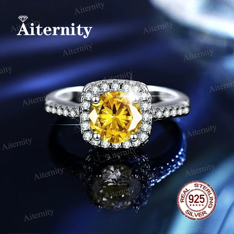 D VVS1 Moissanite Ring