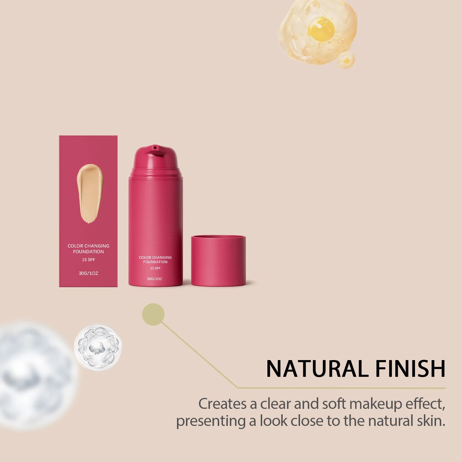 Liquid Foundation 15 Spf Full Coverage Moisturizer Concealer Liquid Makeup For Dark Skin Circles Fine Lines Original Foundations