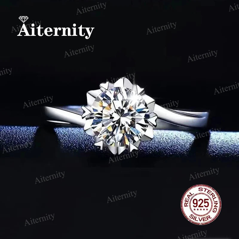 D VVS1 Moissanite Ring