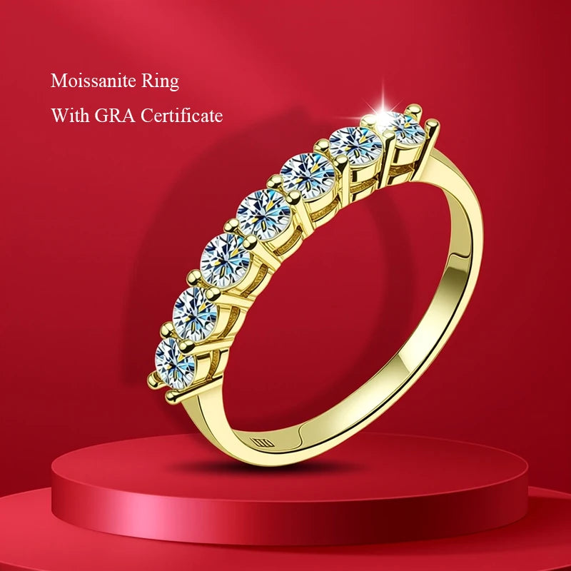 Luxury Moissanite Band ⭐