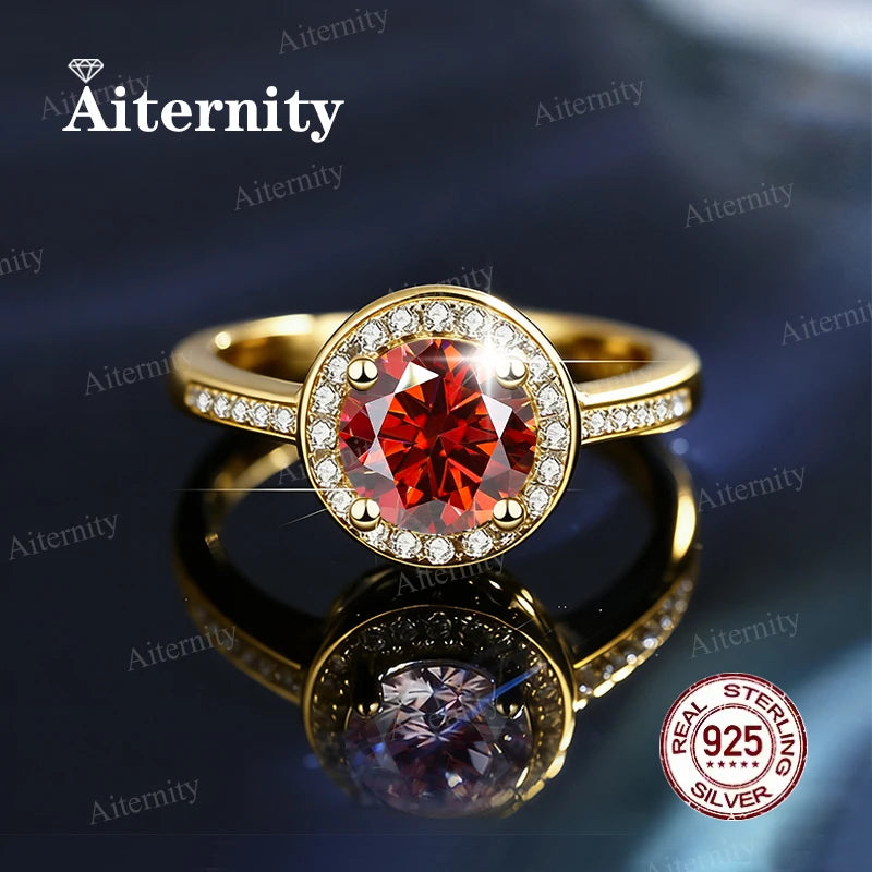D VVS1 Moissanite Ring