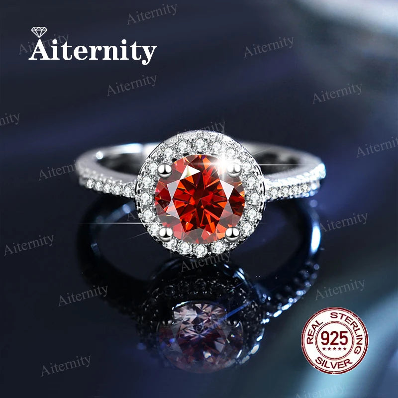 D VVS1 Moissanite Ring