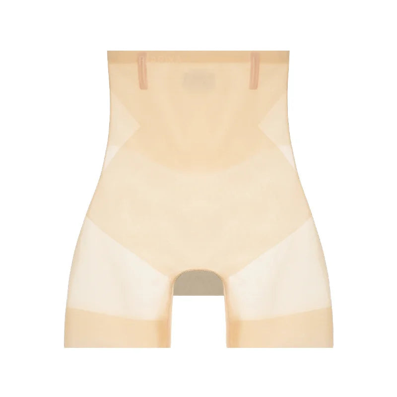 Flarixa Ultra Thin Ice Silk Safety Shorts Women High Waist Shaping Panties Seamless Slimming Underwear Tummy Pants Body Shaper