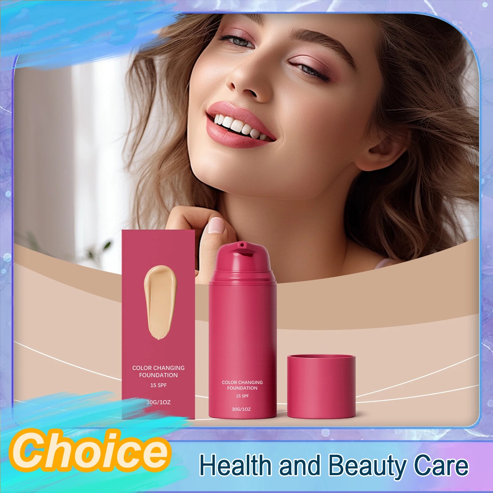Liquid Foundation 15 Spf Full Coverage Moisturizer Concealer Liquid Makeup For Dark Skin Circles Fine Lines Original Foundations