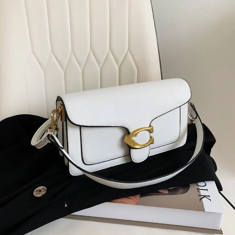 2026 New Double Strap Small Square Crossbody Bag Stylish Underarm Shoulder Purse Versatile Casual Mini Handbag Fashion Daily