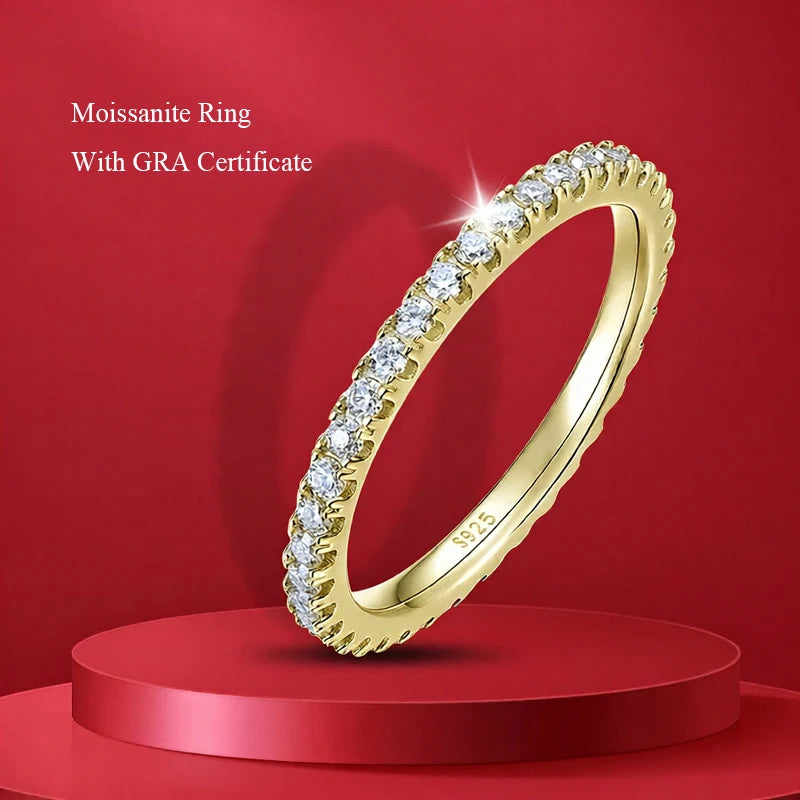 Luxury Moissanite Band ⭐