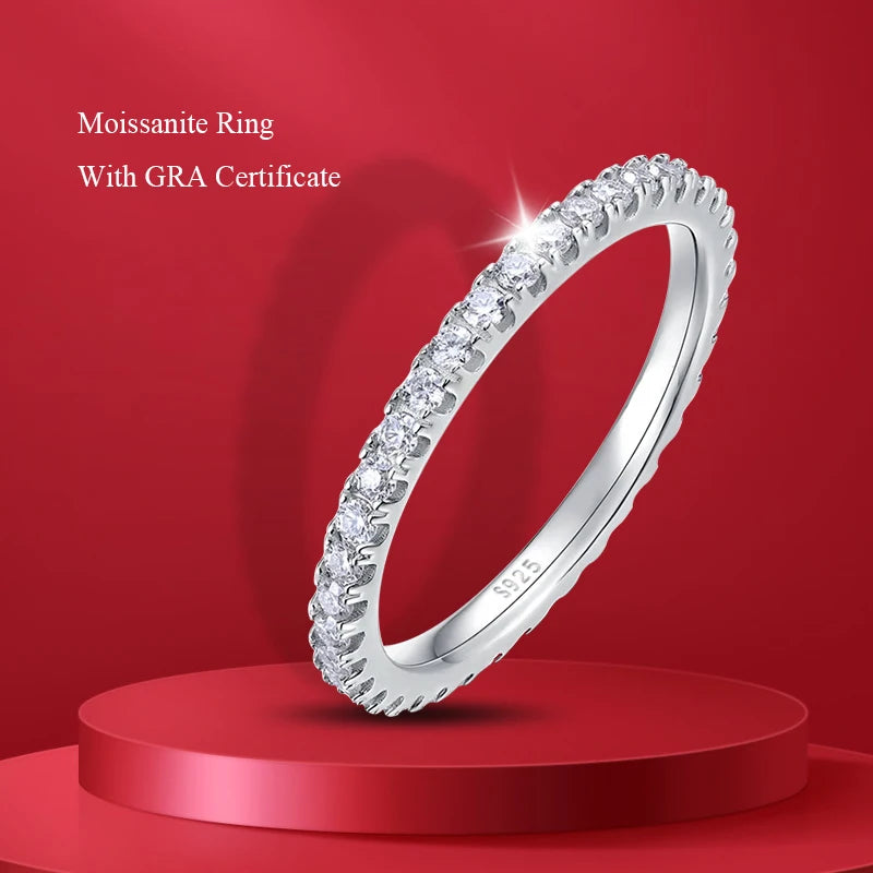 Luxury Moissanite Band ⭐