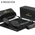 KINGSEVEN Brand Original Sunglasses Men Polarized UV400 Luxury Women Eyewear Male Outdoor Round Frame Causal Fashion Glasses