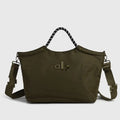 2026 Fashion Simple Letter Canvas Bag, Commuter Handbag, Large Capacity Handbag, Women's Bag