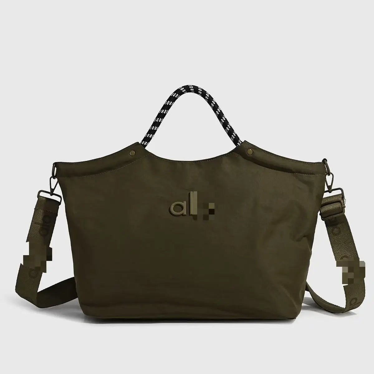 2026 Fashion Simple Letter Canvas Bag, Commuter Handbag, Large Capacity Handbag, Women's Bag