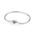 925 Sterling Silver Heart Charm Bracelet