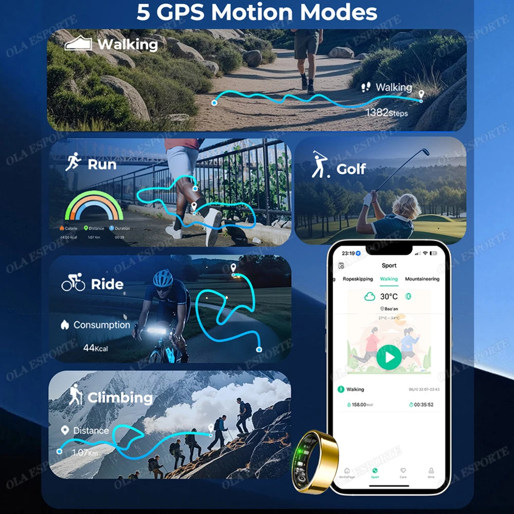 Smart Health Ring Pro