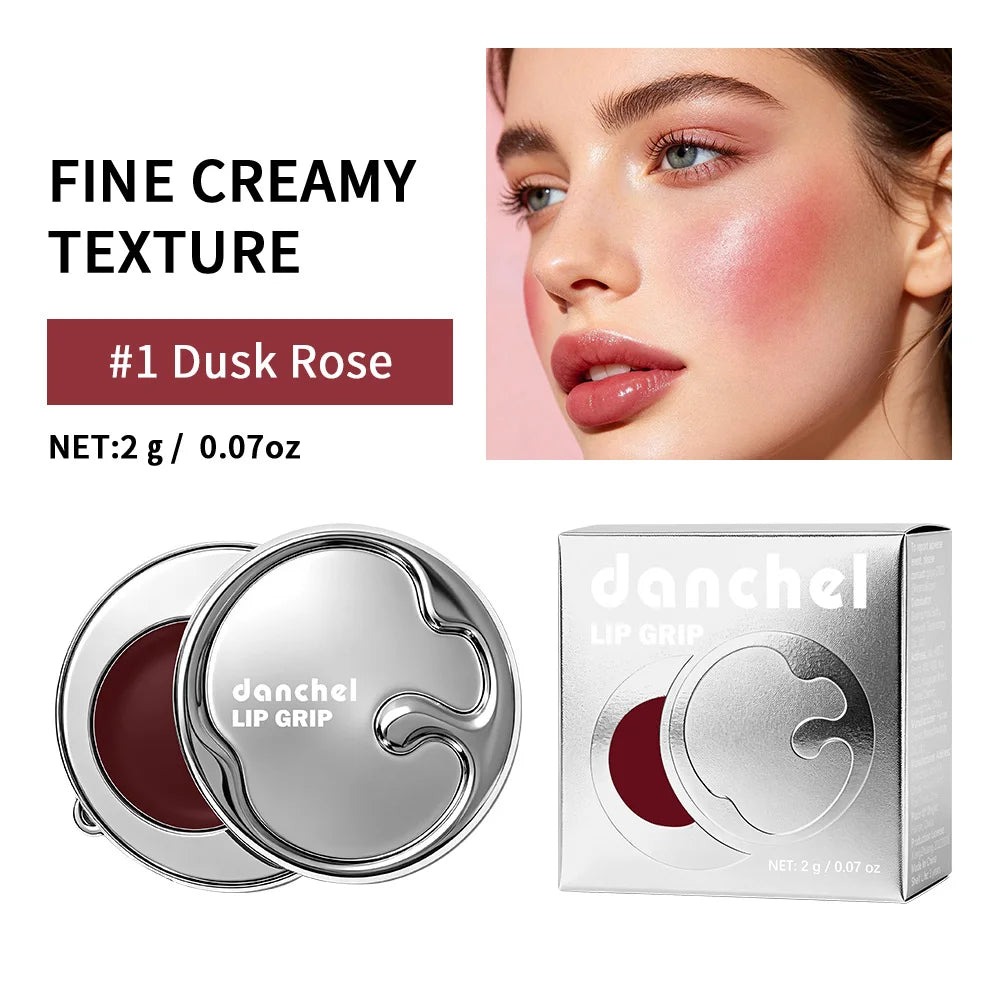 Magnetic Lip & Cheek Cream Nourishing Moisturizer Reduce Lip Lines Natural Blush Brightening Long Lasting Daily Woman Makeup