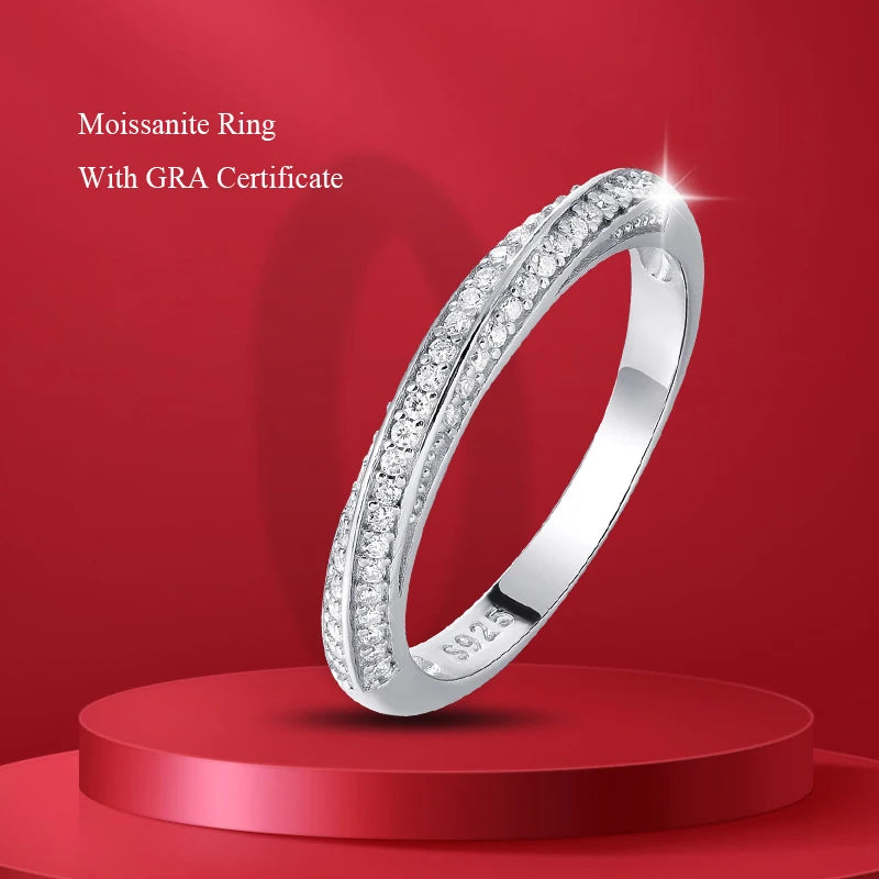 Luxury Moissanite Band ⭐