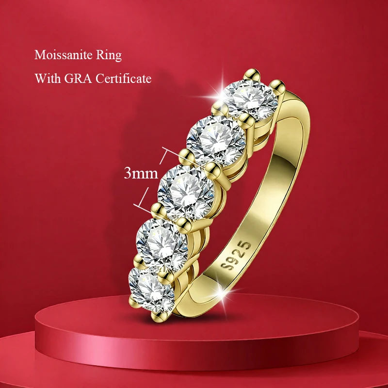 Luxury Moissanite Band ⭐