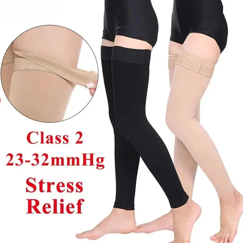 Unisex Footless Compression Socks