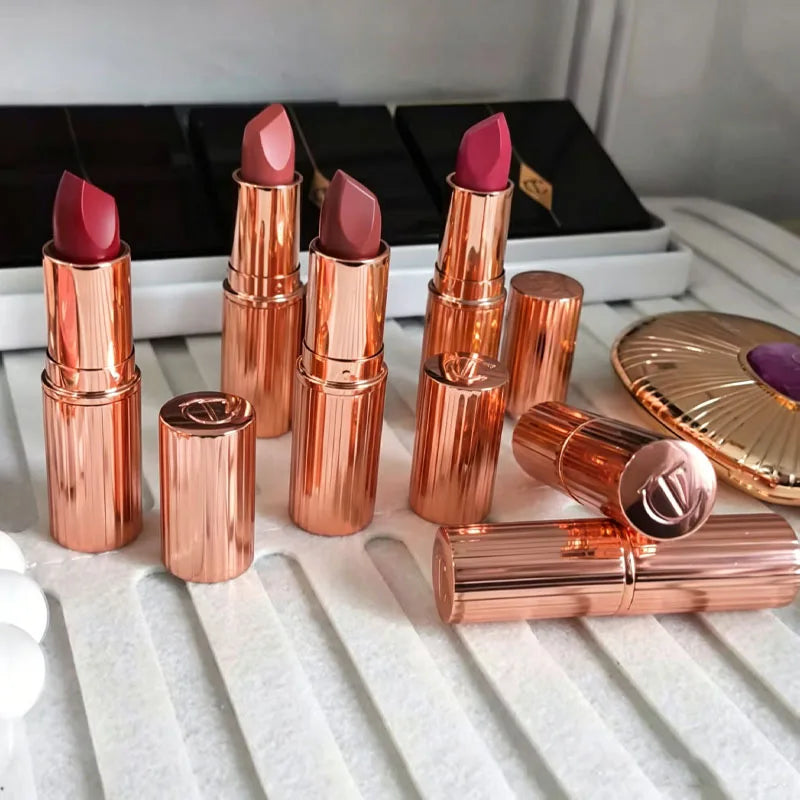 Luxury CT Brand Makeup Set Skin Care Facial Essence Oil Moisturizing Matte Starlight Powder Multi Colored Lipstick Cosmetics