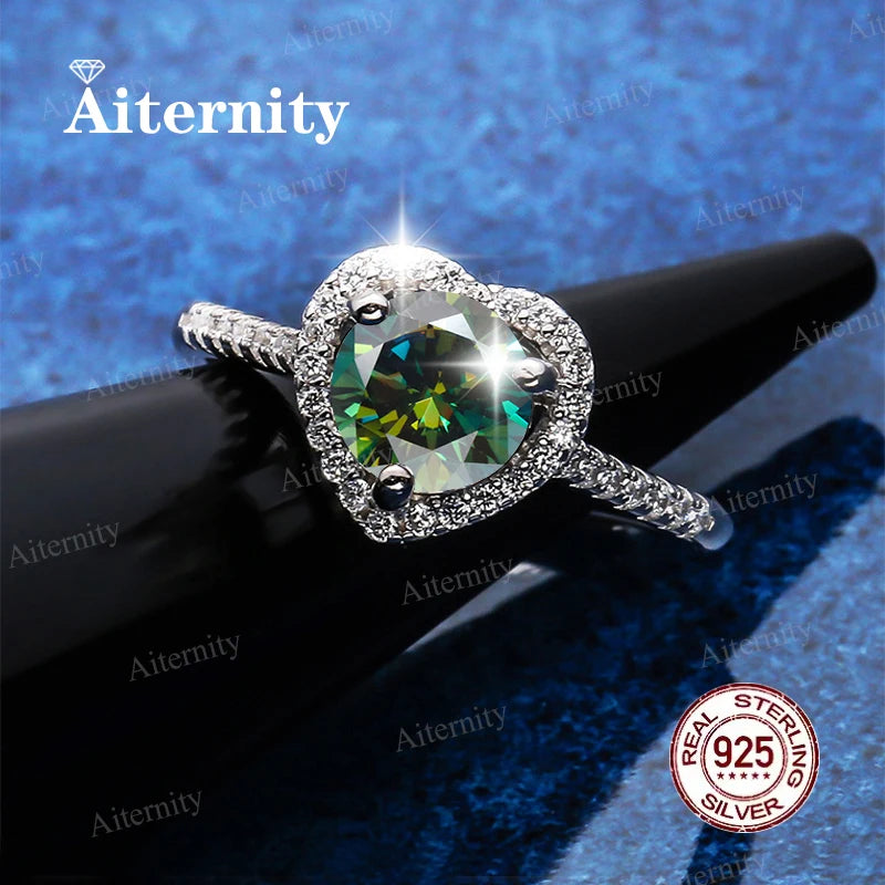 D VVS1 Moissanite Ring
