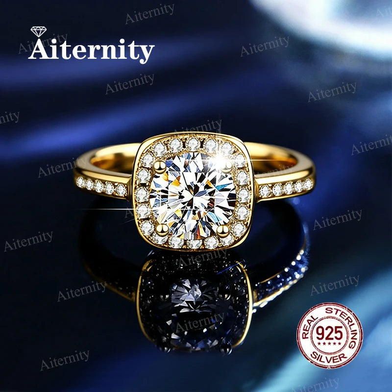 D VVS1 Moissanite Ring