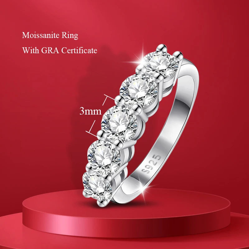 Luxury Moissanite Band ⭐