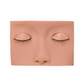 Mannequin Head For Eyelash Extension Training kit With Removable Eyelids Silicone Cosmetic Model Heads Makeup Tools Gel Material