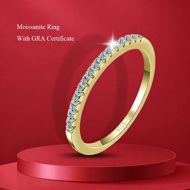 Luxury Moissanite Band ⭐