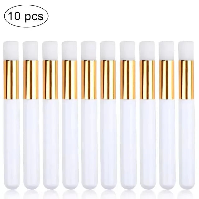 10/20/50pcs Eyelash Cleaning Brush Lash Shampoo Brush for Eyelash Extensions Peel Off Nose Pore Blackhead Remover Makeup Tools