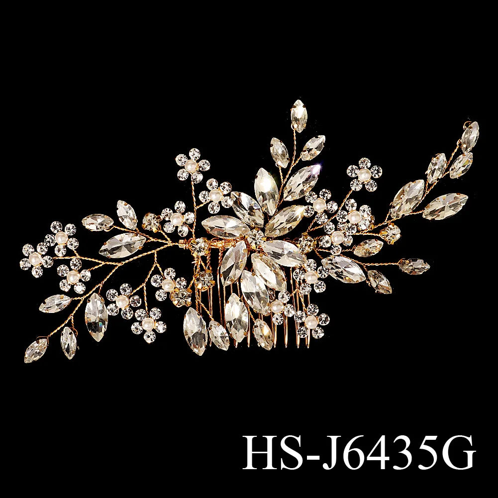 5/10PC Rhinestone Flower Delicate Hairpin Set Classic Handmade Hair Clips For Women Wedding Hair Accessories Elegant Headpieces